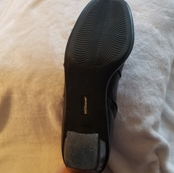 Leather | Croft & Barrow | Ankle Boots | Booties | Black | 8 1/2 - Picture 6 of 11